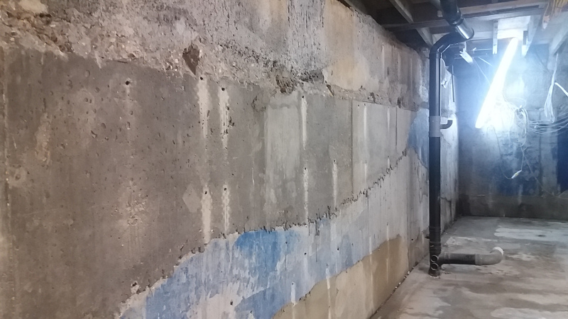 leaking basement